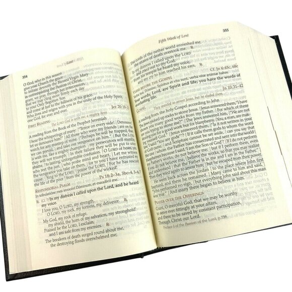 Daily Roman Missal Third Edition By Rev James Socias MTF Black Hardcover 2012 - Picture 5 of 9